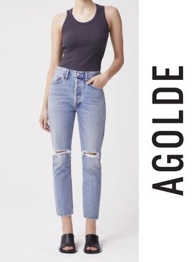 AGOLDE - Riley Crop (Escalate)